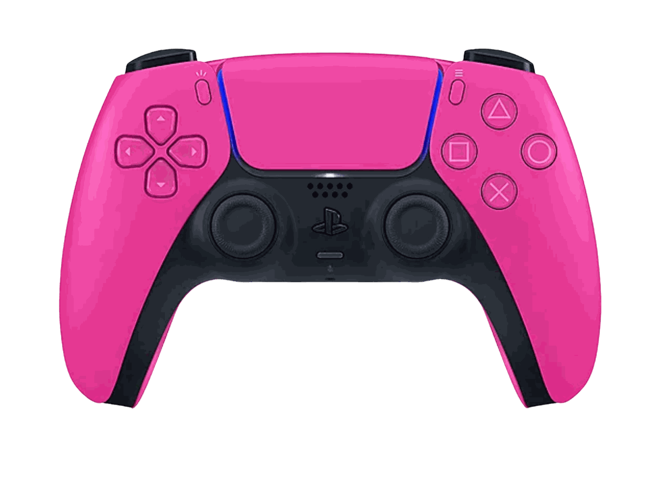 Custom hand-crafted PS5 DualSense Pro controller with TMR thumbsticks, back paddles, and trigger mods in various colors