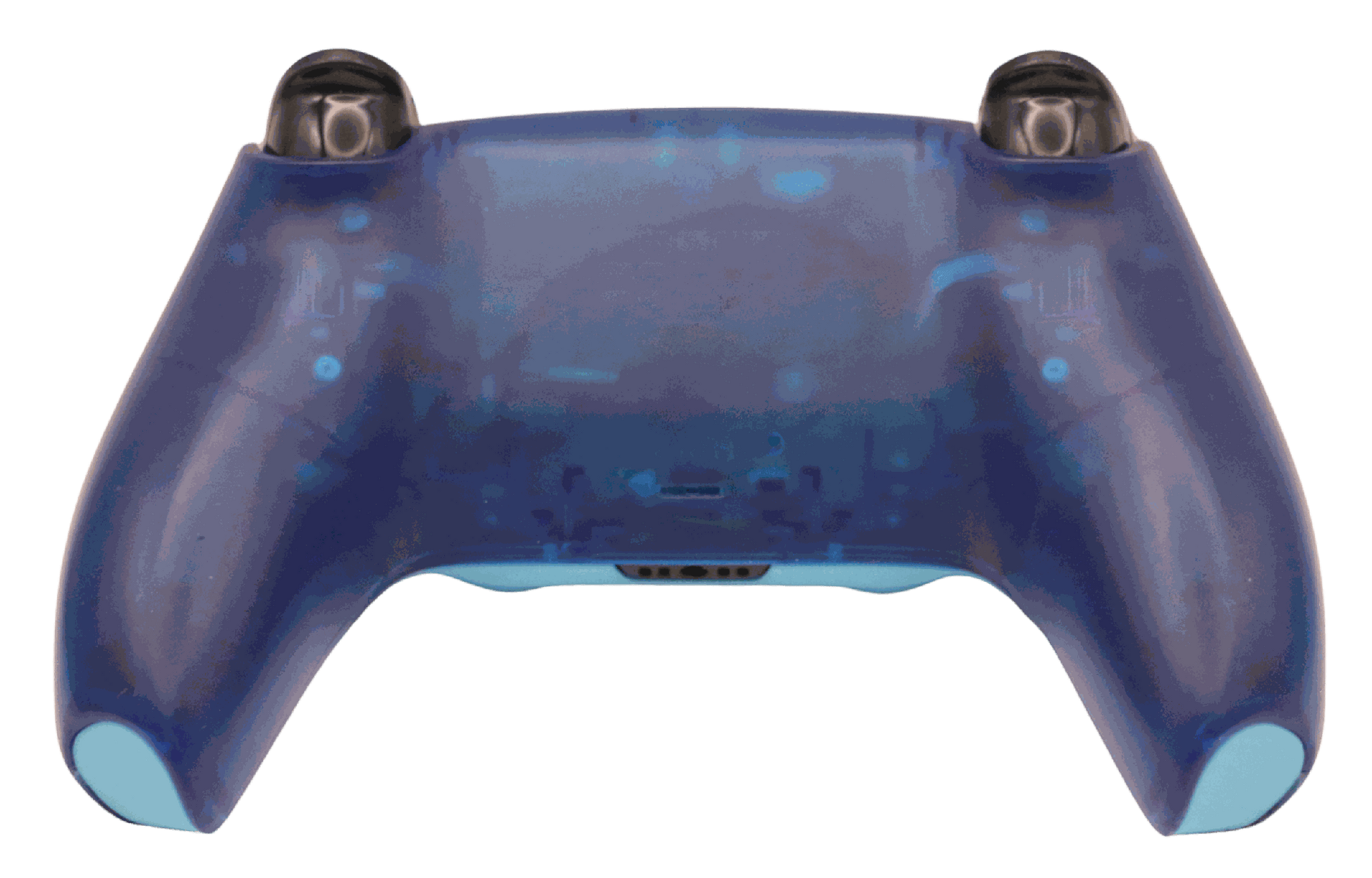 Blue Flame 2 PS5 modded controller with customizable blue translucent shell and enhanced grips