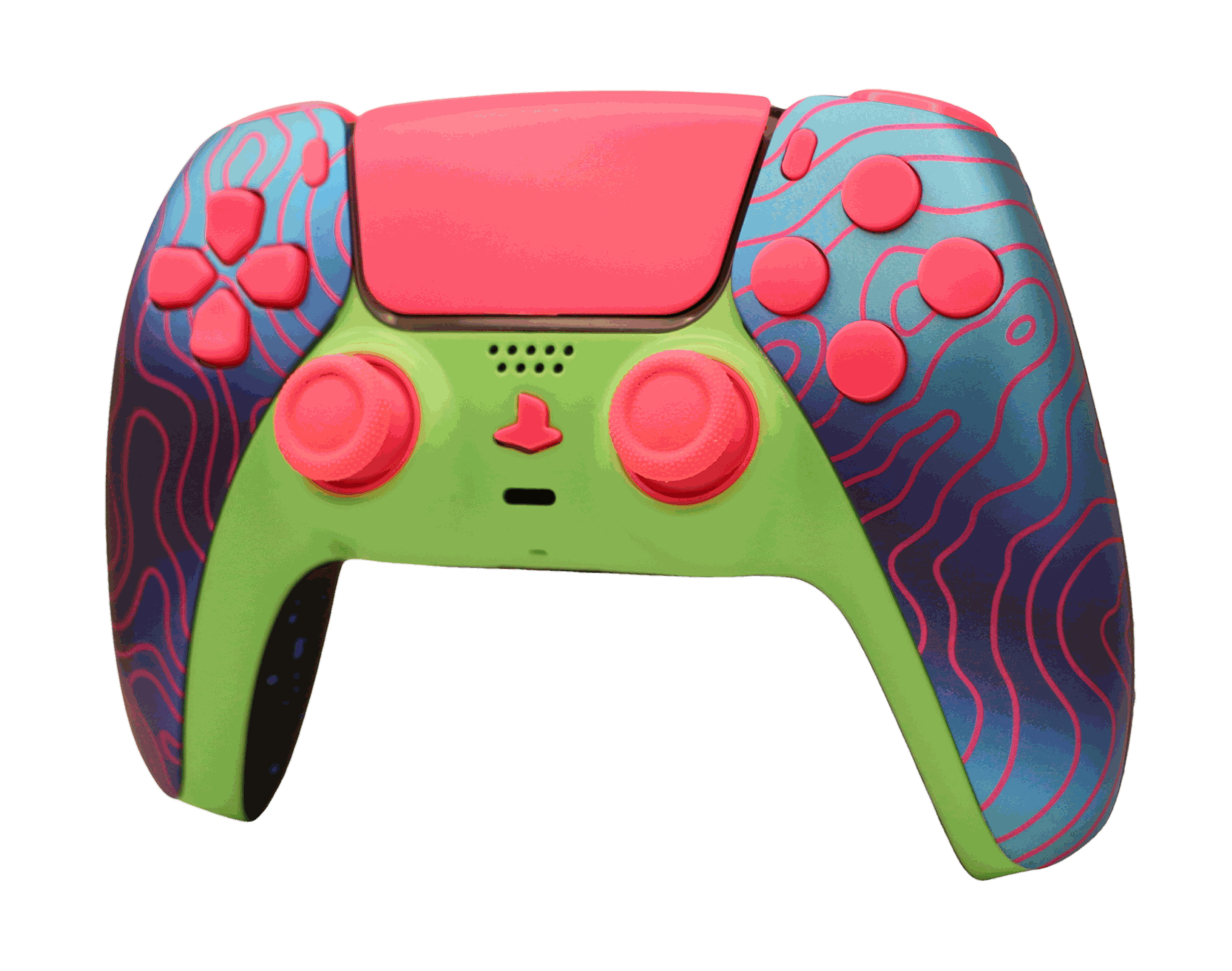 Pink Wave PS5 Modded Controller
