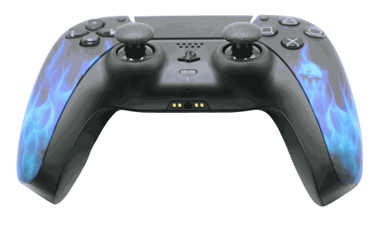 Blue Flame Custom PS5 Modded Controller