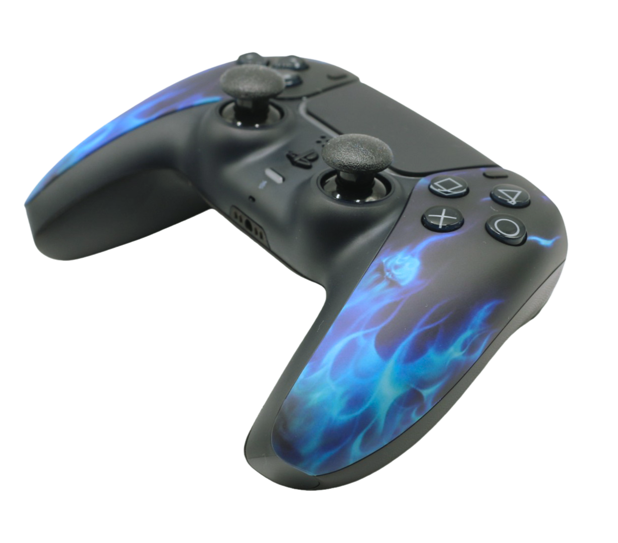 Blue Flame Custom PS5 Modded Controller