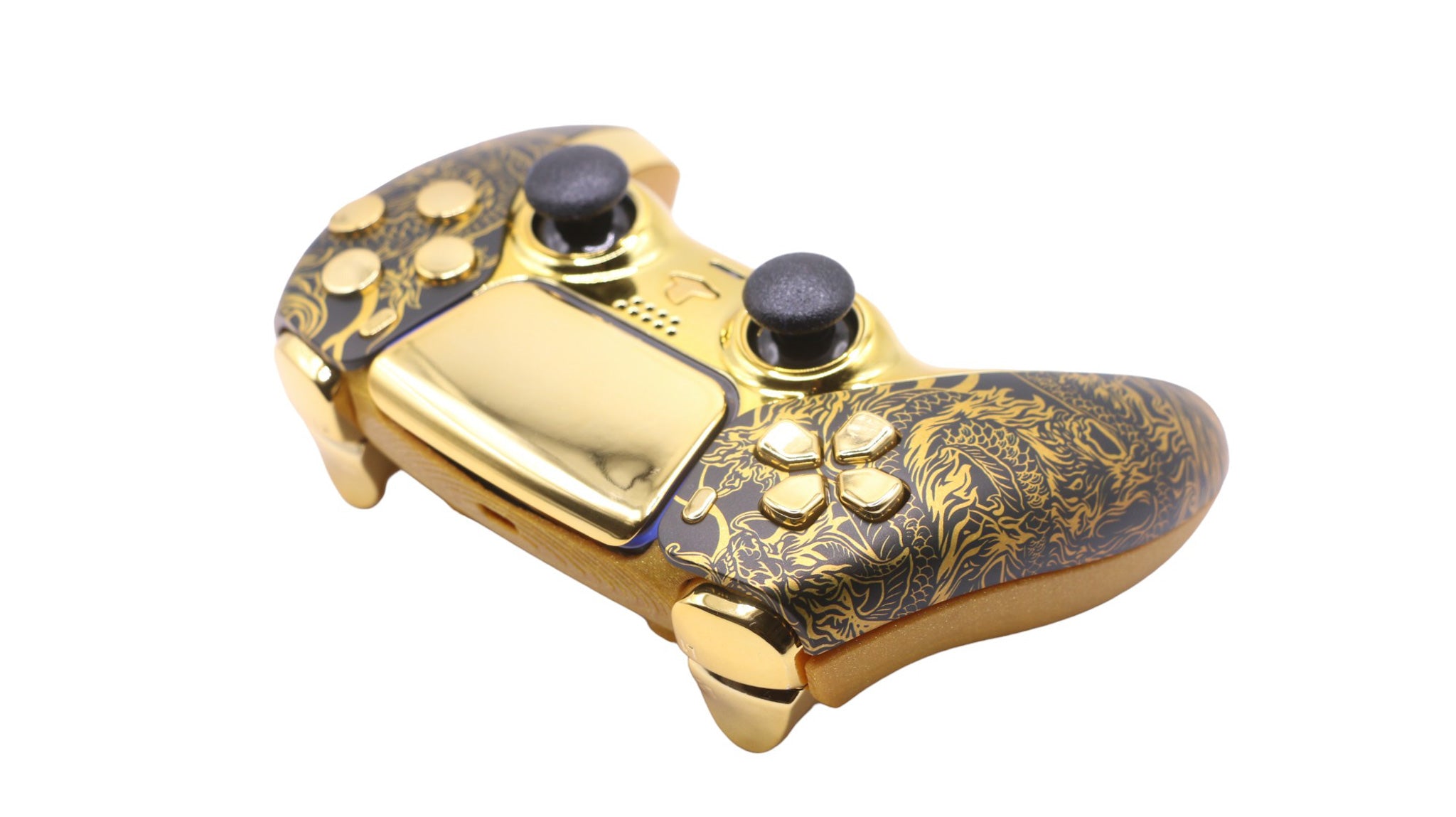 Gold Custom PS5 Modded Controller