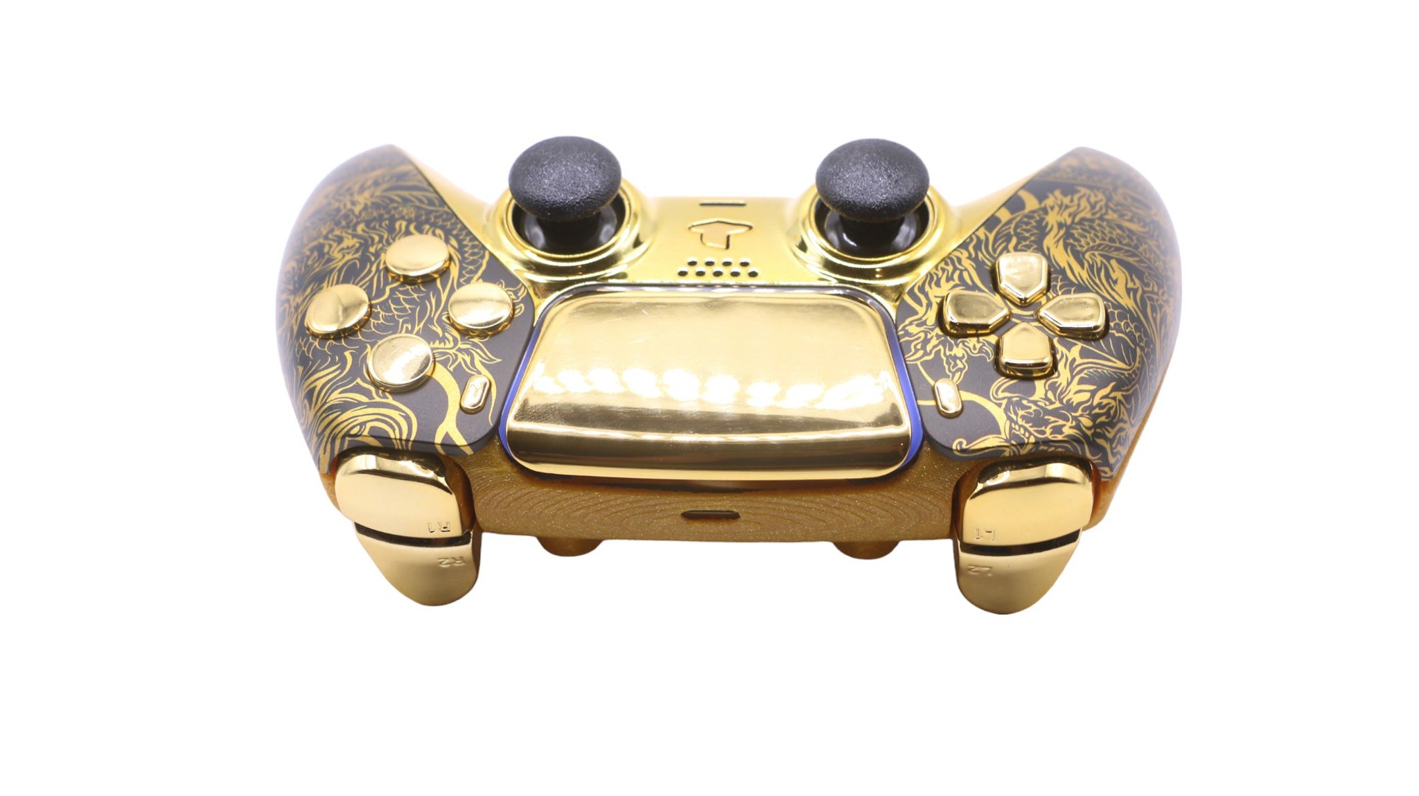 Gold Custom PS5 Modded Controller
