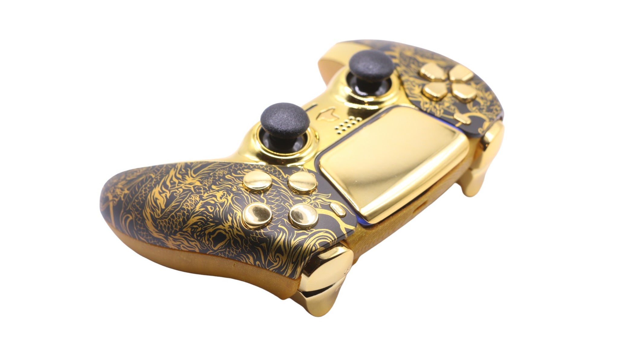 Gold Custom PS5 Modded Controller