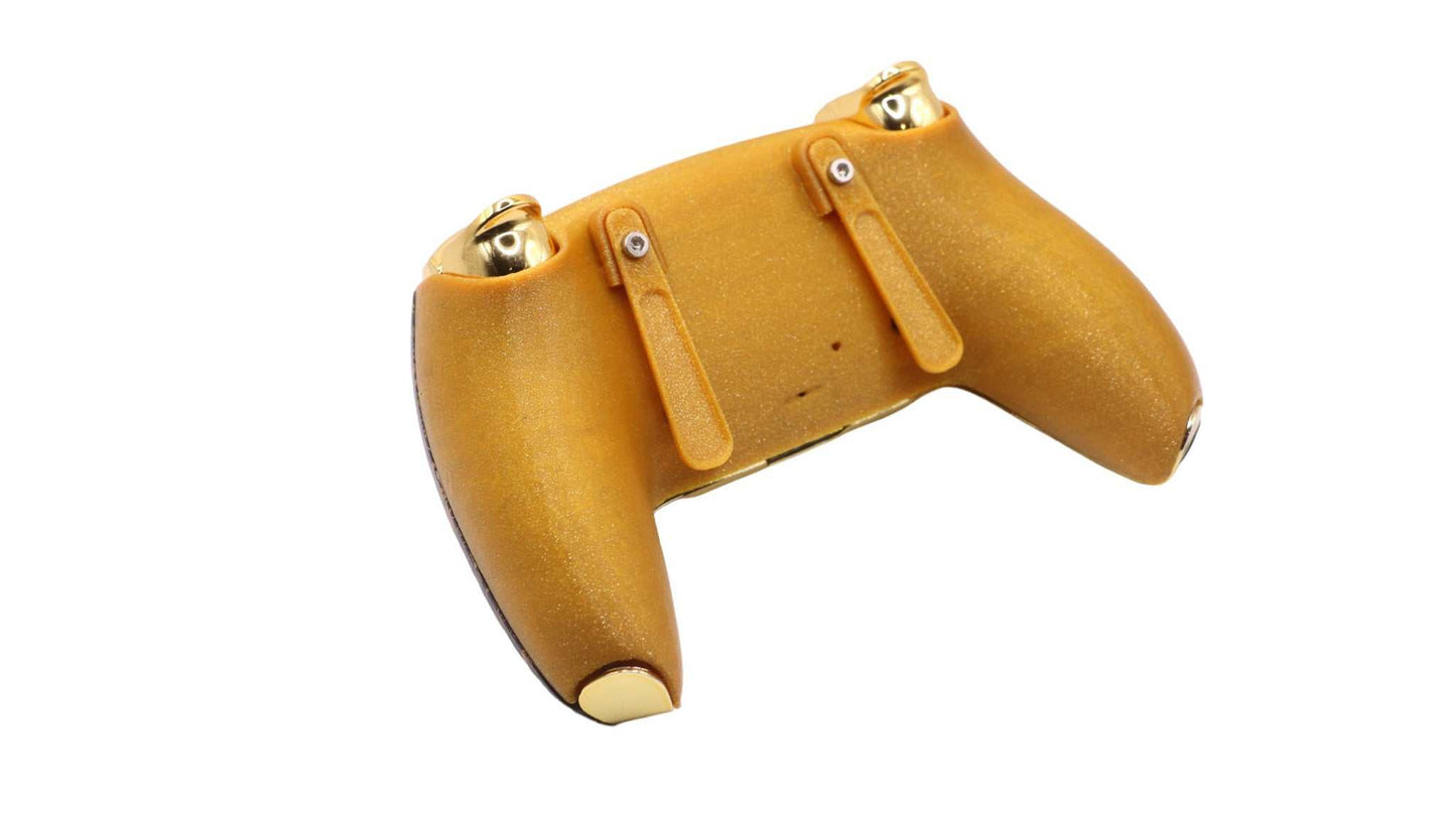 Gold Custom PS5 Modded Controller