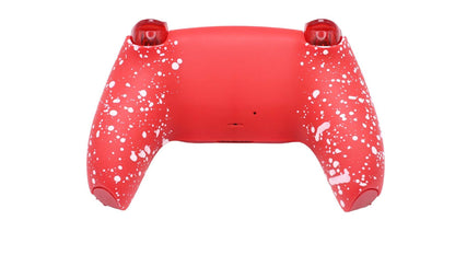 Blood Splatter PS5 controller with adjustable thumbsticks and instant mouse triggers for enhanced gaming performance