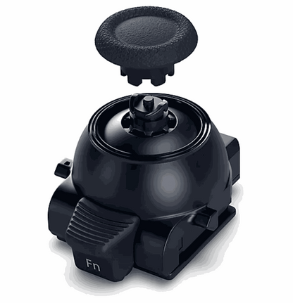 Dualsense Edge Thumbstick Module with TMR Thumbsticks installed showing anti-stick drift upgrade service
