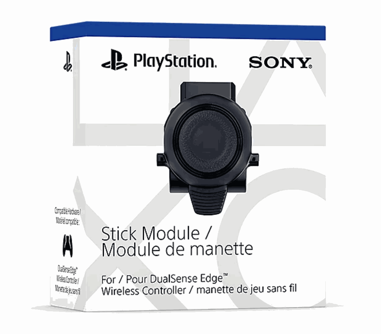 Dualsense Edge Thumbstick Module with TMR thumbsticks installed for anti-stick drift mail-in service