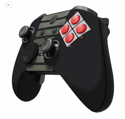 Xbox Elite Wireless Controller Series 2 with interchangeable thumbsticks, paddles, carrying case, and magnetic charging dock