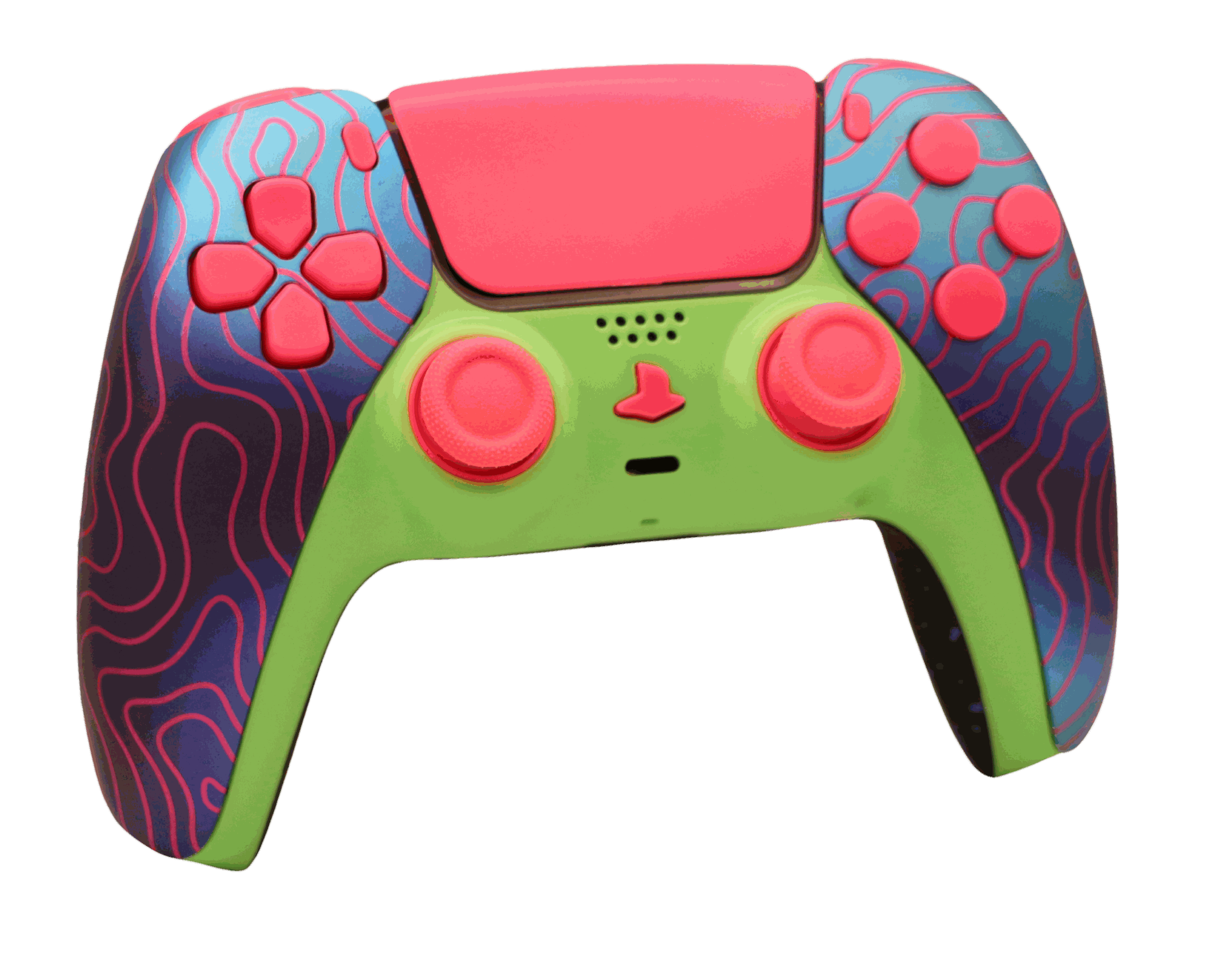 Pink Wave PS5 Modded Controller