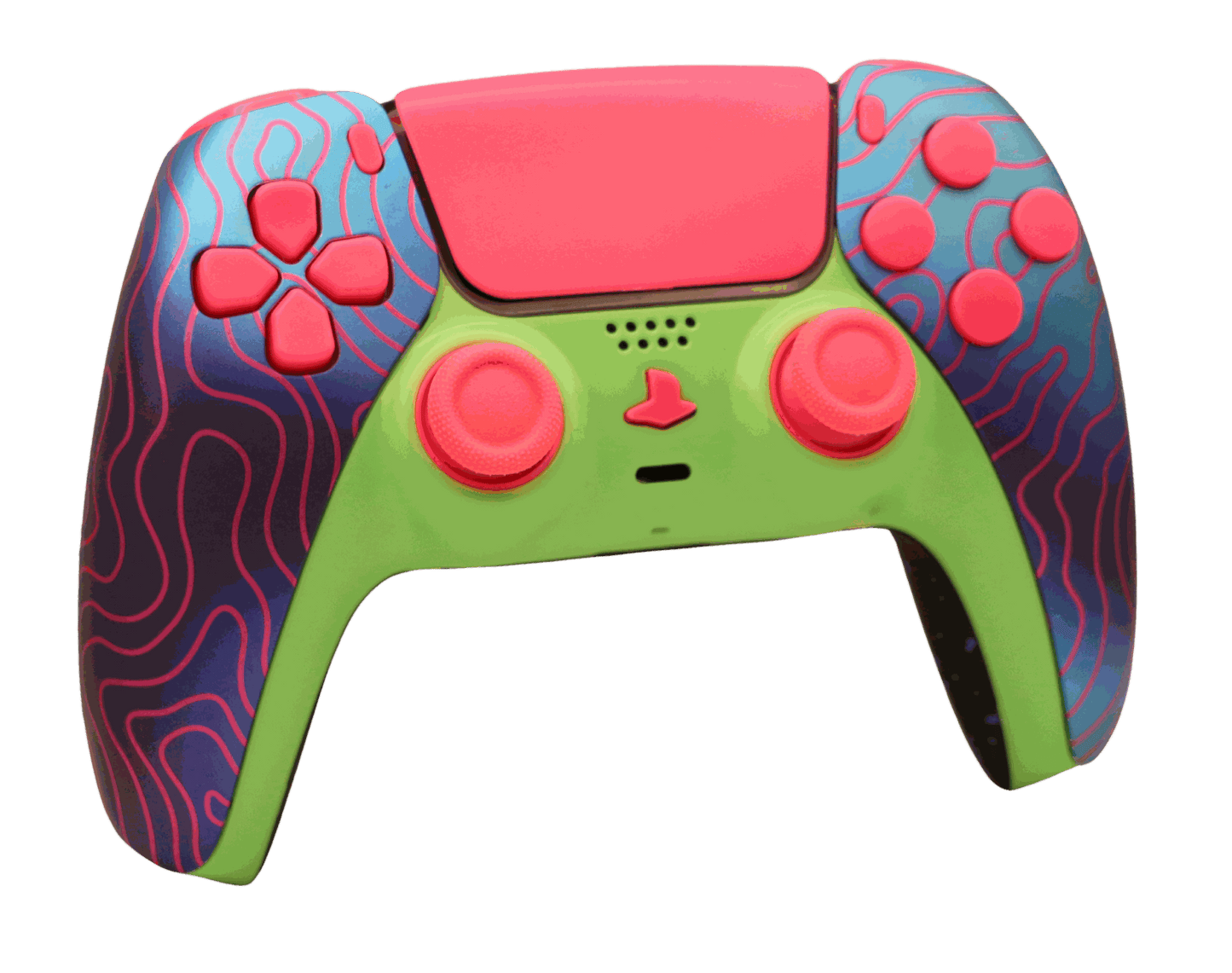 Pink Wave PS5 Modded Controller